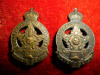 23-2 - No. 2 Section Skilled Railway Employees Collar Badge Pair
